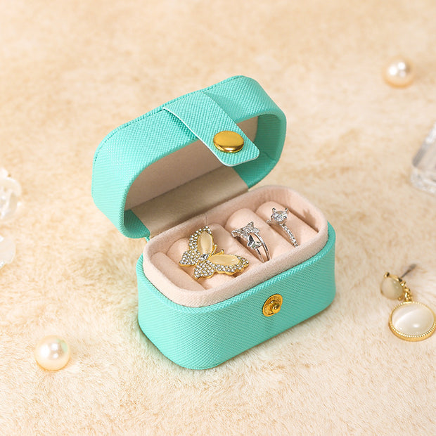 Portable Mini Ring Box Travel Storage