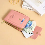 New transparent touch screen mobile phone bag women's bag