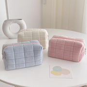 Korean Style Soft Cloud Makeup Bag Simple